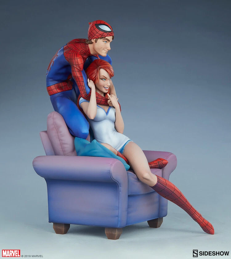 Estatua coleccionable Sideshow 200556 Spider-Man Mary Jane 12,5 pulgadas Foto 4 de 4