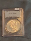 1881 S Ms 64 Pl Pcgs Morgan Silver Dollar Blast White Gem