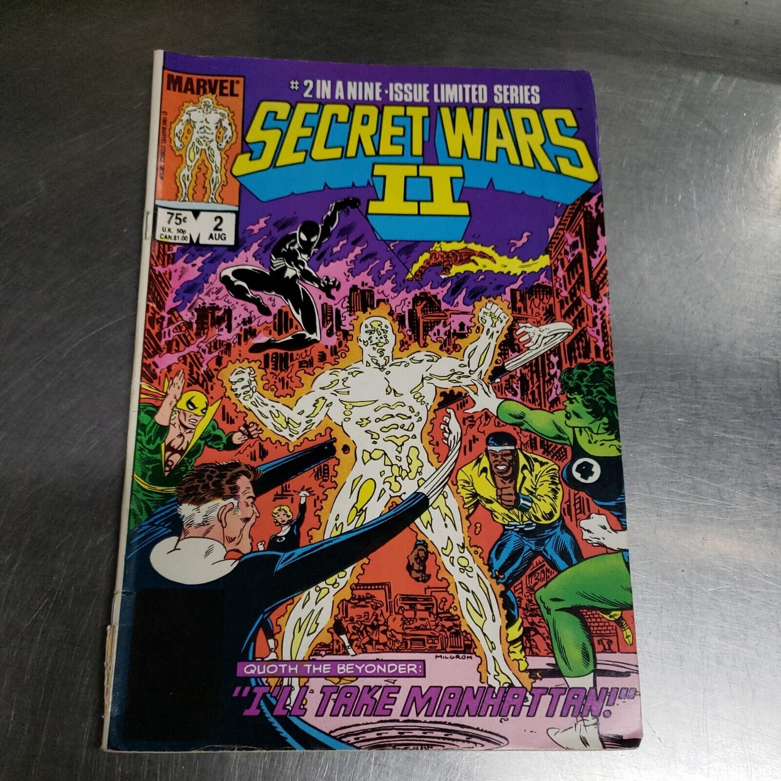 the avengers secret wars 2 comic book