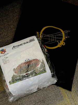 Atomic Building Fußball Stadion Barcelona Klemmbausteine neuwertig