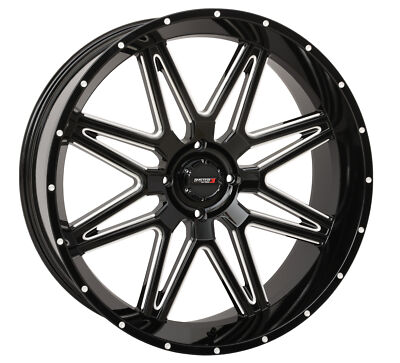 SYSTEM 3 2018 Maverick X3 Turbo R Can-Am ST7 WHEEL 24X9 5+4 (0MM) 4/137 GLOSS BL