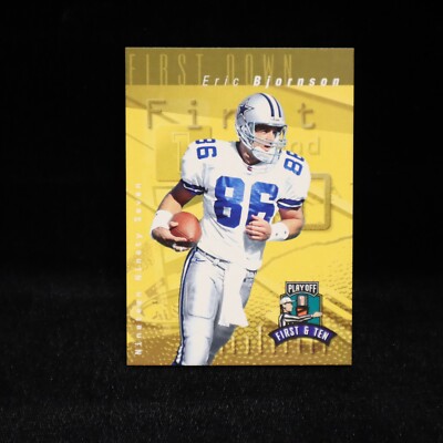 1997 Eric Bjornson Dallas Cowboys First & Ten  Playoff   #57