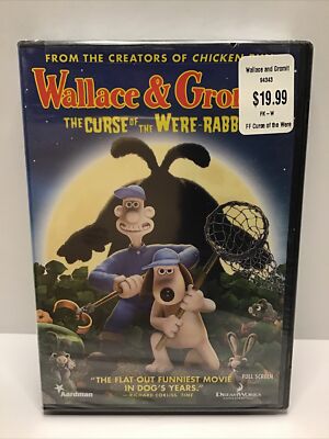 Wallace & Gromit: The Curse of the Were-Rabbit DVD 2006 Full Factory Sealed