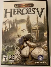 Heroes of Might and Magic V PC CD-ROM Discs 2,3,4 Included Manual Missing Disc 1