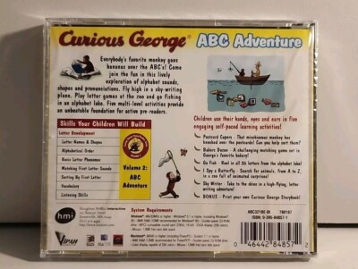 Curious George ABC Adventure Interactive CD-ROM (Windows/Macintosh
