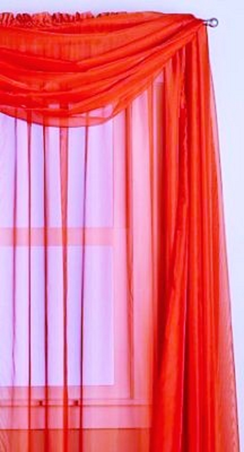 1 ELEGANCE SHEER VALANCE SCARF TOPPER SWAG WINDOW TREATMENT COVERING ALL STYLES eBay