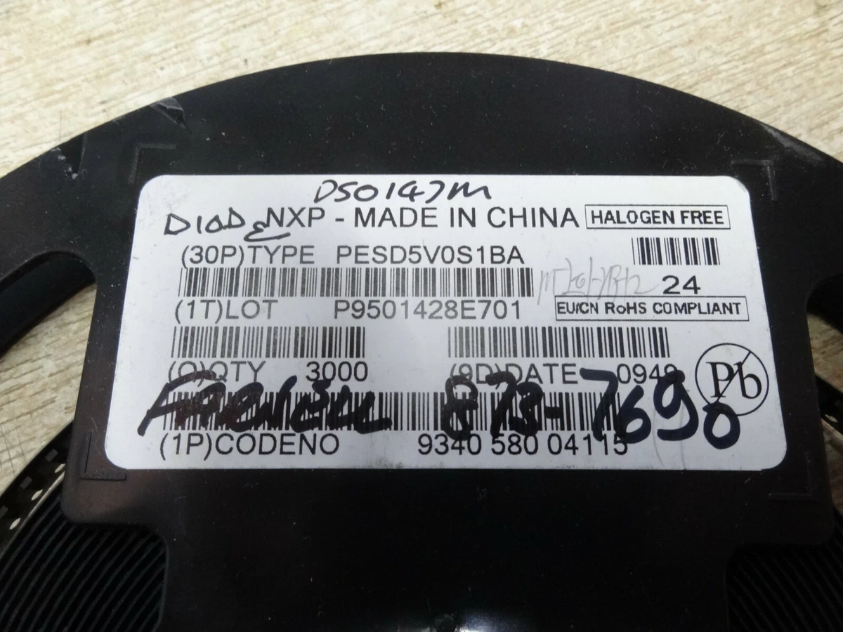 10x PESD5V0S1BA ESD Suppressor TVS Diodes 5V BIDIRECTION ESD SMD E6 | eBay