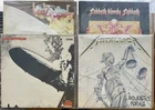 Led Zeppelin I II RL Metallica Justice for All Columbia Black Sabbath vinyl LPs