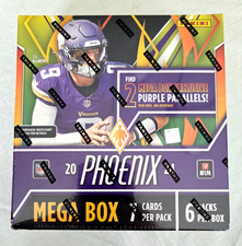 Panini 2024 Phoenix Football Mega Box NFL Purple Parallels Color Blast McCarthy