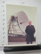 CBS TV show photo 1960s Walter CRONKITE news RADAR DISH