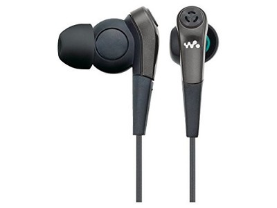 Sony MDR-NWNC33 Earphones: In-ear type with noise-canceling function, designed s