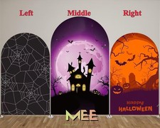 Arch Backdrop Cover Halloween Theme Party Photography Background Decorations
