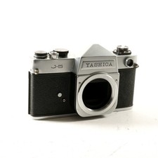 Yashica J-5 35mm SLR Film Camera - PARTS/NOT WORKING