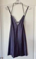 Victoria  s Secret Baby Doll Satin Slip Dress, Size Large