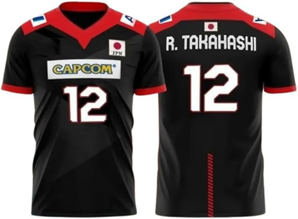 青年男式西田 1 石川 14 R. 高桥日本排球球衣定制名称 — 第 3/4 张图片