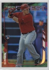 2014 Topps Finest Blue Refractor 21/125 CJ Cron #36 0l0k