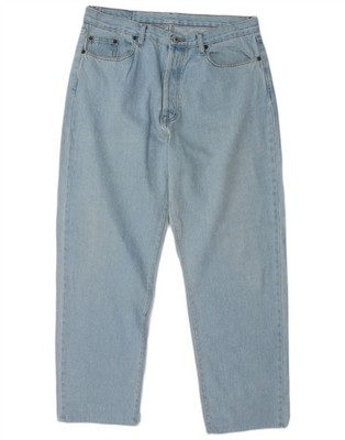 SCHOTT Herren Tapered Jeans W34 L30 blau BP09