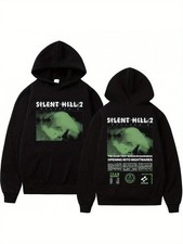 Men's Women's Silent Hill 2 Gothic Horror Video Game Hoodie - Vintage Oversize