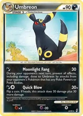 Umbreon - 22/95 - Pokemon Call of Legends Holo Card MP | eBay