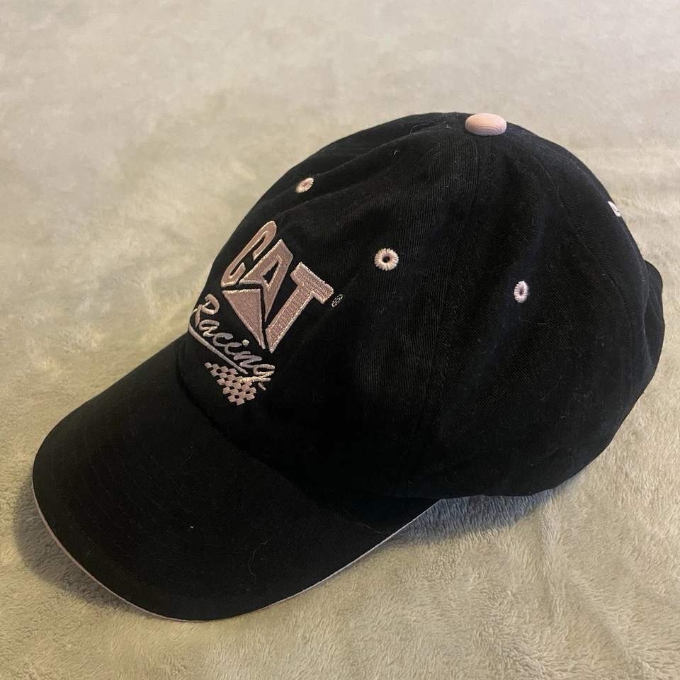 Gorra de béisbol Caterpillar Racing para mujer talla única negra con correa ajustable Foto 2 de 4