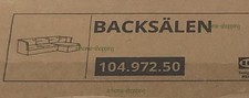 COPRI per IKEA BACKSALEN Divano 3 Posti con Chaise Longue in Grigio Hallarp 104.972.50