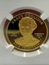NGC PF70 Early Release  $10 GOLD FIRST SPOUSE Grace Coolidge, Extremely Rare