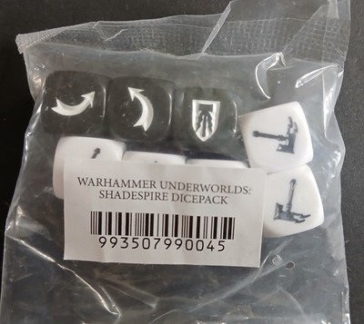 GW Warhammer Underworlds Shadespire Würfel Pack Brandneu & Ungeöffnet
