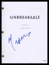M. Night Shyamalan "Unbreakable" AUTOGRAPH Signed Full Script Screenplay ACOA
