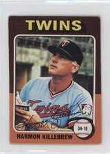 1975 Topps Mini Harmon Killebrew #640 HOF 9u0
