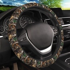 Camo Camouflage Leaf Steering Wheel Cover Non-slip Breathable Neoprene Steer... Camo Camouflage Leaf Steering Wheel Cover Non-slip Breathable Neoprene Steer...