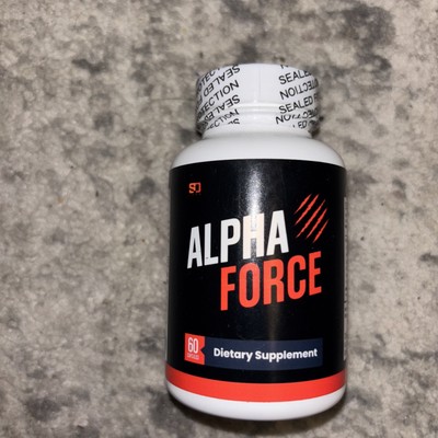 Alpha Force Dietary Supplement For Men AlphaForce Capsules - 60 Caps 11/31/27