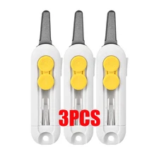 Retractable Utility Knife - Portable Box Cutter for Opening Packages, Paper 3Pcs