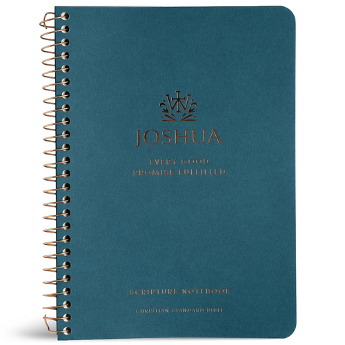 CSB Scripture Notebook, Joshua: Jen Wilkin Edition, Spiral-Bound, Black ...