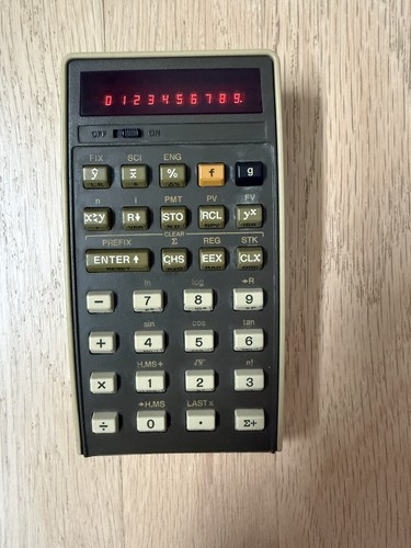 Vintage Hewlett Packard HP-27 Calculator - WORKING