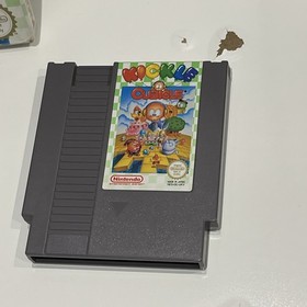 Kickle Cubicle Nintendo NES Video Game Cart PAL UK Version BOX AND CARTRIDGE.