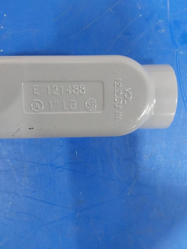 1" Conduit Outlet Body LB Type Threaded Aluminum UL E121488 with Cover  - Image 4 of 4