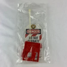 BRADY SIGNMARK 65520 Danger Do Not Operate Lockout Tagout Tag New Open box