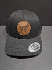 THE CLASSICS BY YUPOONG W ADJUSTABLE SNAPBACK MESH BEAUTIFUL BLACK HAT CAP ***