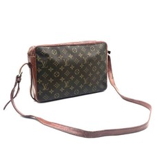 Authentic LOUIS VUITTON Monogram Sac Bandouli re Shoulder Bag PVC Leather ECLAIR