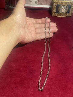 Jolie Chaîne En Argent Massif 50Cm