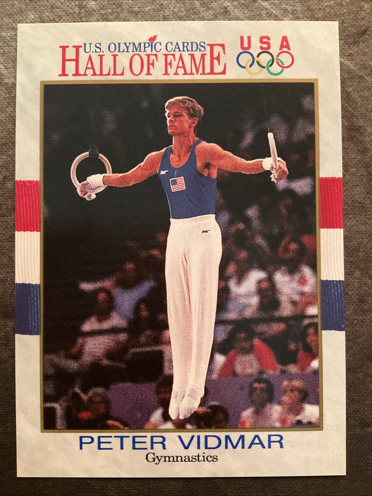 1991 Impel U.S. Olympicards Hall of Fame - Peter Vidmar #84