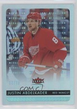 2014-15 Fleer Ultra Platinum Medallion 33/99 Justin Abdelkader #58 i9x