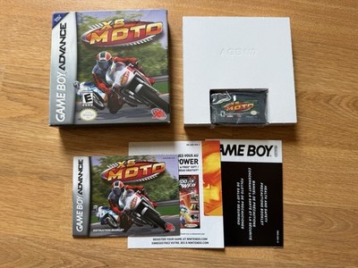XS Moto Gameboy Advance GBA CIB Cart Box Manual Inserts - Rare