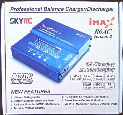 NEW SKYRC IMAX B6AC V2 PROFESSIONAL BALANCE CHARGER/DISCHARGER