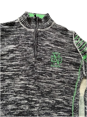 #ad North Dakota Fighting Sioux Hockey 1 4 Zip Pullover Men’s Large EUC OTH $37.90