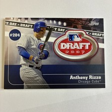 2020 Topps - Draft Day Medallions Anthony Rizzo #DDM-AR Chicago Cubs