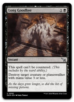 Long Goodbye #92 (NM) Murders Karlov Manor MKM Magic MTG