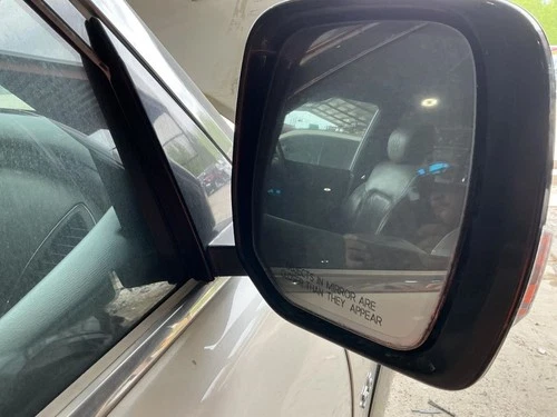 Passenger Side View Mirror Power Dark Chrome Fits 16-17 INFINITI QX80 4974476