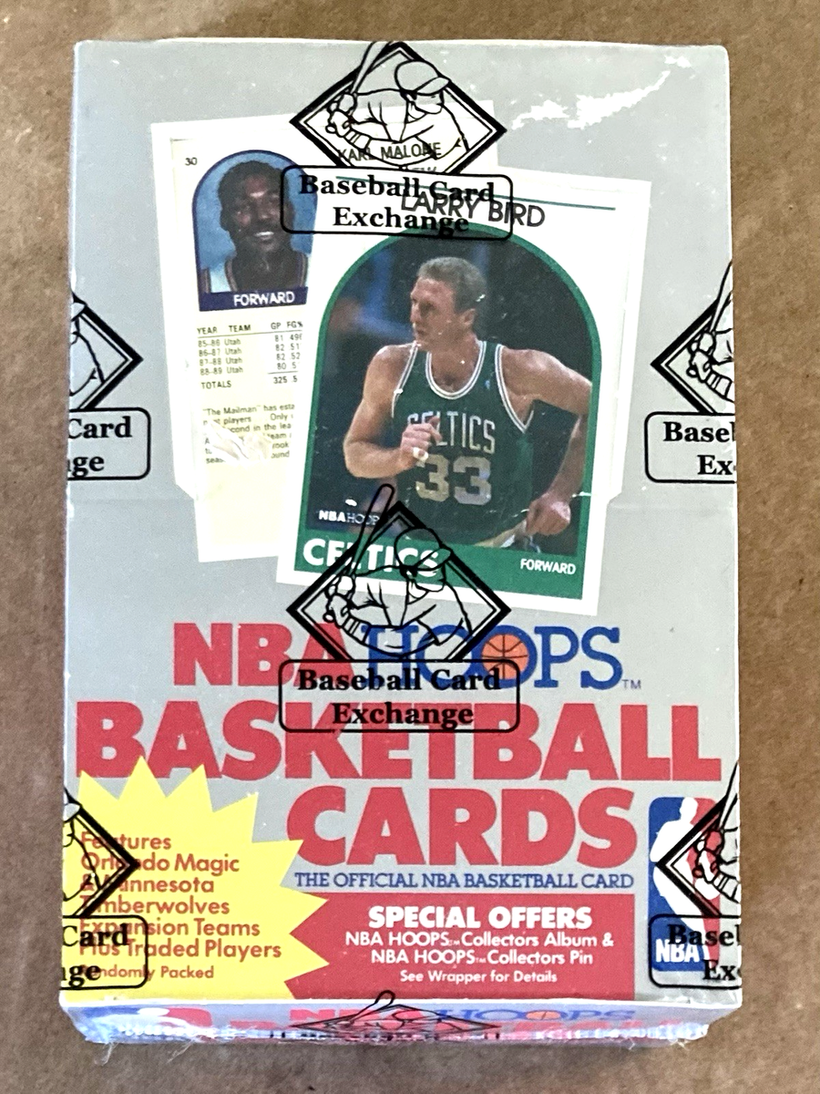 NBA HOOPS SUPER STARS コンプBOX 1989-90 NBA Hoops Basketball Series 2 Wax BOX BBCE SEALED FASC | eBay