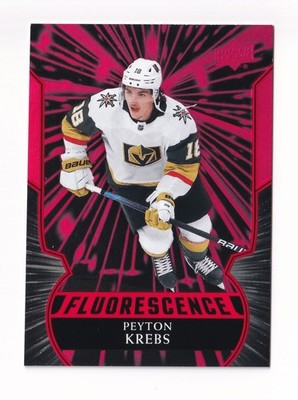2020-21 Upper Deck Fluorescence Red #F-32 Peyton Krebs